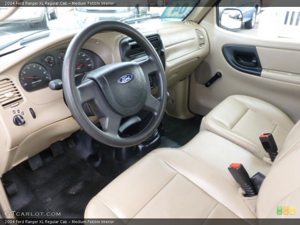 Medium Pebble Interior Prime Interior for the 2004 Ford Ranger XL Regular Cab #62588229