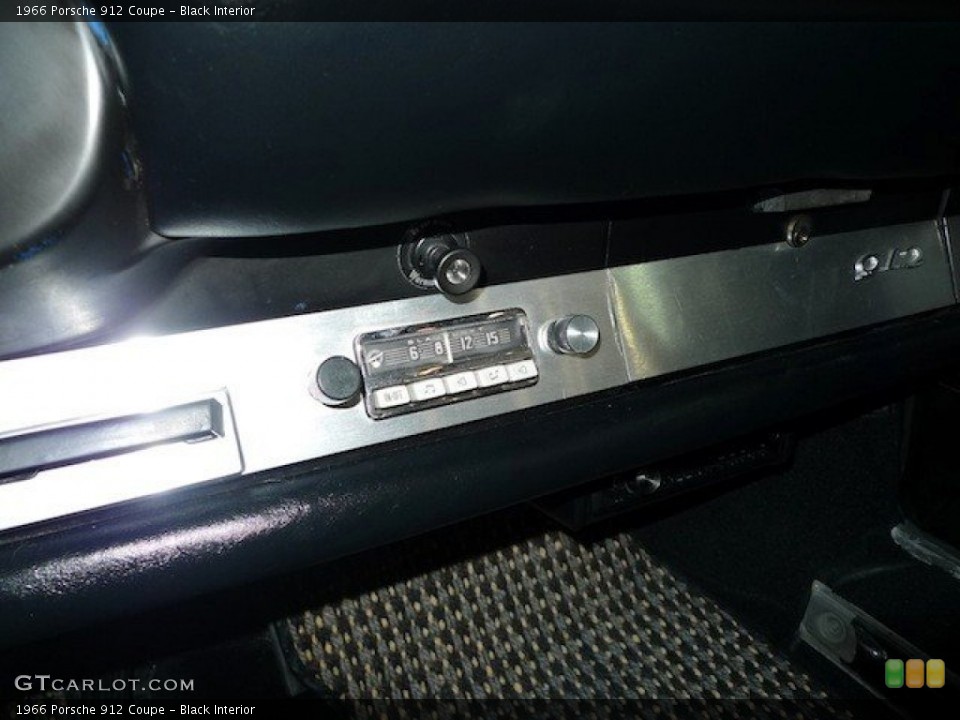 Black Interior Audio System for the 1966 Porsche 912 Coupe #62590251