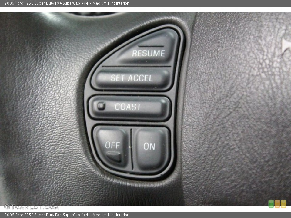Medium Flint Interior Controls for the 2006 Ford F250 Super Duty FX4 SuperCab 4x4 #62590674
