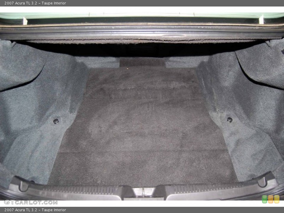 Taupe Interior Trunk for the 2007 Acura TL 3.2 #62591802