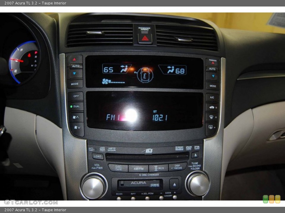 Taupe Interior Controls for the 2007 Acura TL 3.2 #62591823