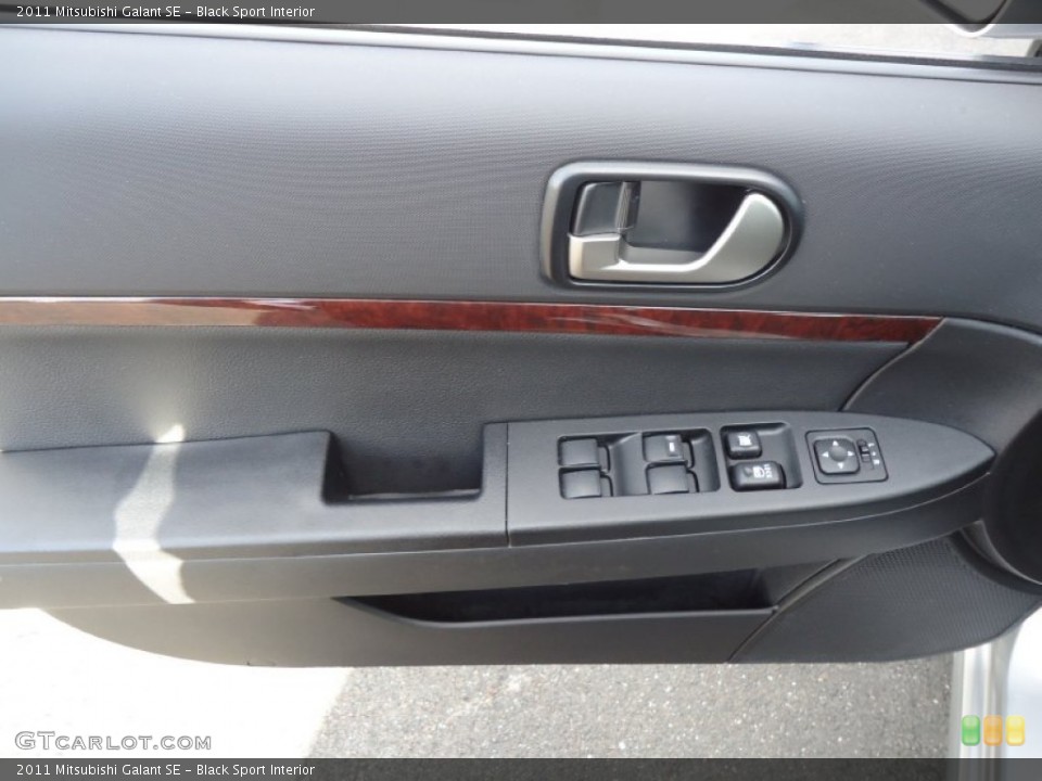 Black Sport Interior Door Panel for the 2011 Mitsubishi Galant SE #62596973