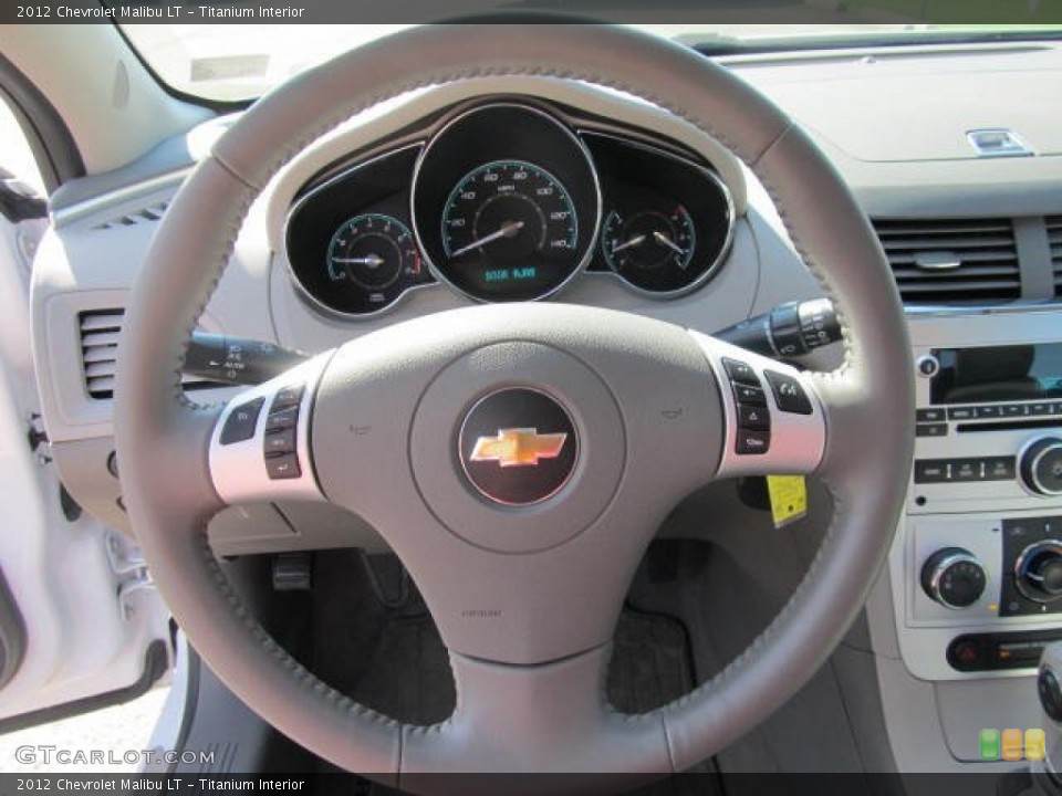 Titanium Interior Steering Wheel for the 2012 Chevrolet Malibu LT #62597264