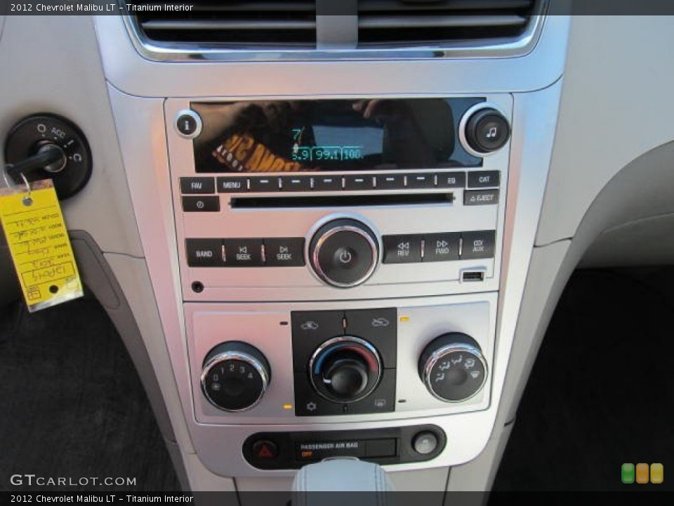Titanium Interior Controls for the 2012 Chevrolet Malibu LT #62597273