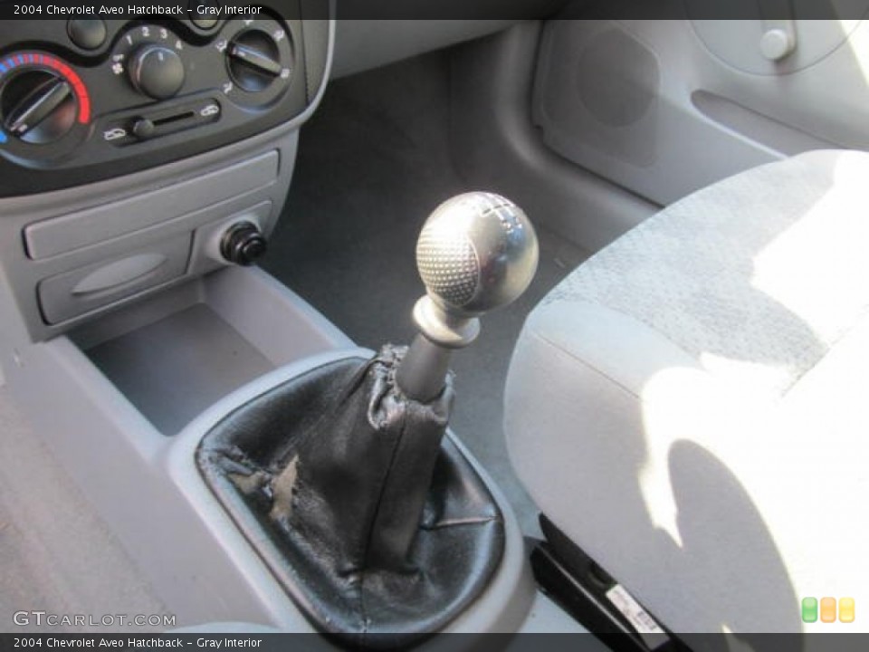 Gray Interior Transmission for the 2004 Chevrolet Aveo Hatchback #62597513
