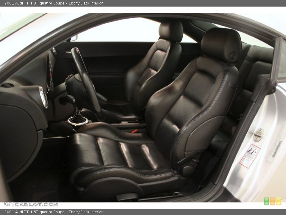 Ebony Black Interior Front Seat for the 2001 Audi TT 1.8T quattro Coupe #62597890