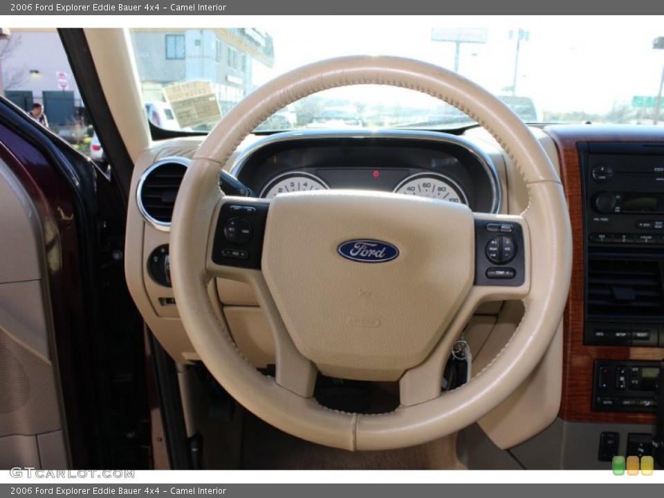 Camel Interior Steering Wheel for the 2006 Ford Explorer Eddie Bauer 4x4 #62597892