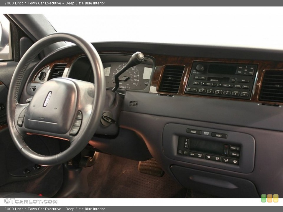 Deep Slate Blue Interior Dashboard for the 2000 Lincoln Town Car Executive #62599094