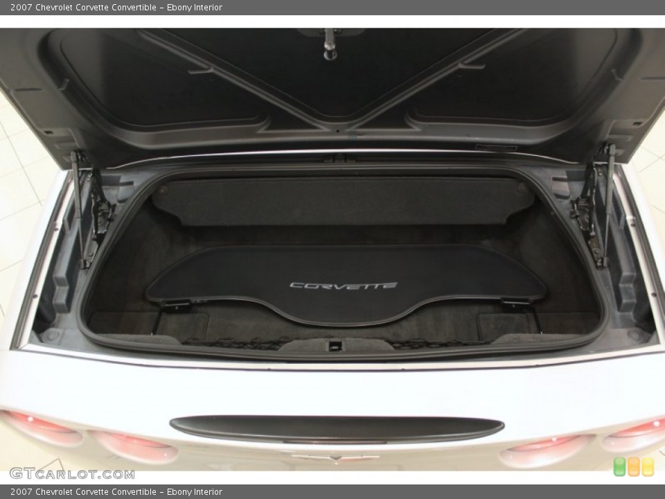 Ebony Interior Trunk for the 2007 Chevrolet Corvette Convertible #62599504