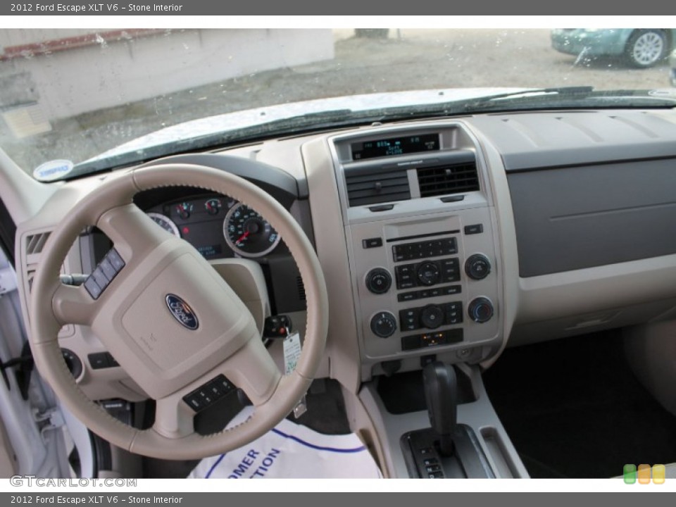 Stone Interior Dashboard for the 2012 Ford Escape XLT V6 #62603732