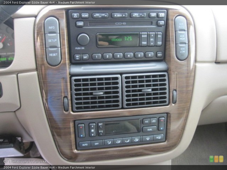 Medium Parchment Interior Controls for the 2004 Ford Explorer Eddie Bauer 4x4 #62604731