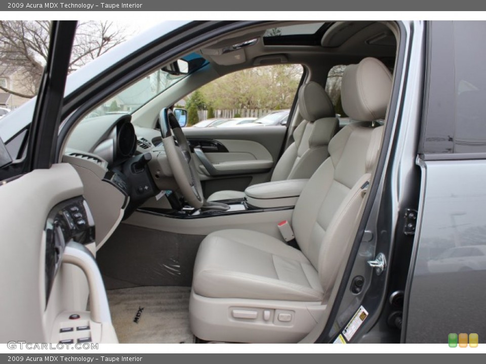 Taupe Interior Photo for the 2009 Acura MDX Technology #62604998