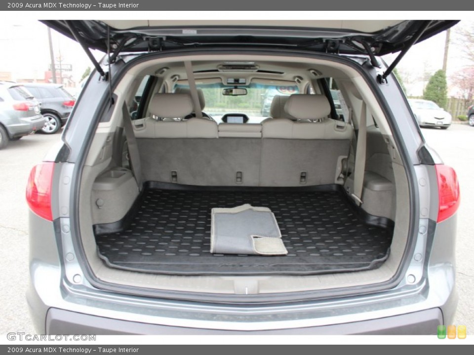 Taupe Interior Trunk for the 2009 Acura MDX Technology #62605088