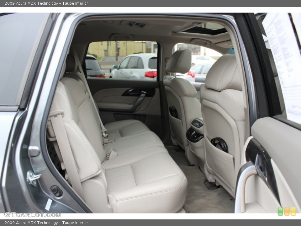 Taupe Interior Photo for the 2009 Acura MDX Technology #62605112