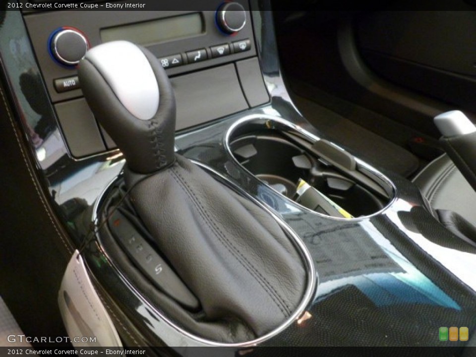 Ebony Interior Transmission for the 2012 Chevrolet Corvette Coupe #62605277
