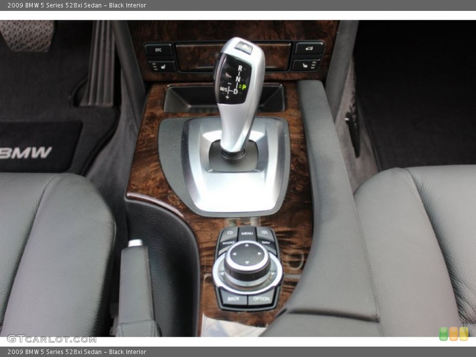 Black Interior Transmission for the 2009 BMW 5 Series 528xi Sedan #62606540