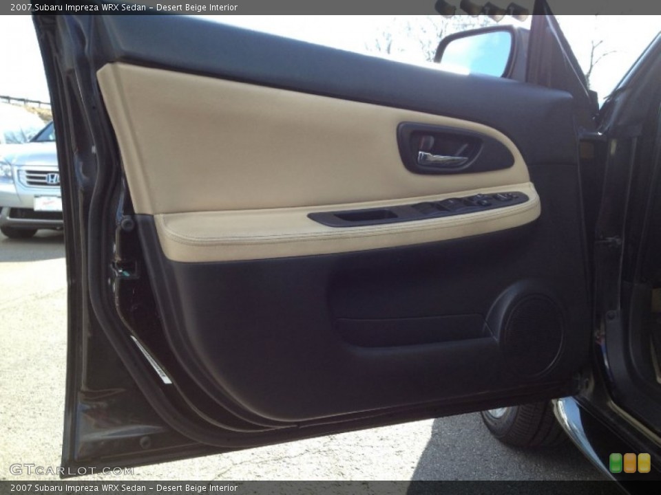 Desert Beige Interior Door Panel for the 2007 Subaru Impreza WRX Sedan #62609020
