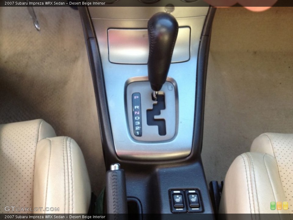 Desert Beige Interior Transmission for the 2007 Subaru Impreza WRX Sedan #62609075