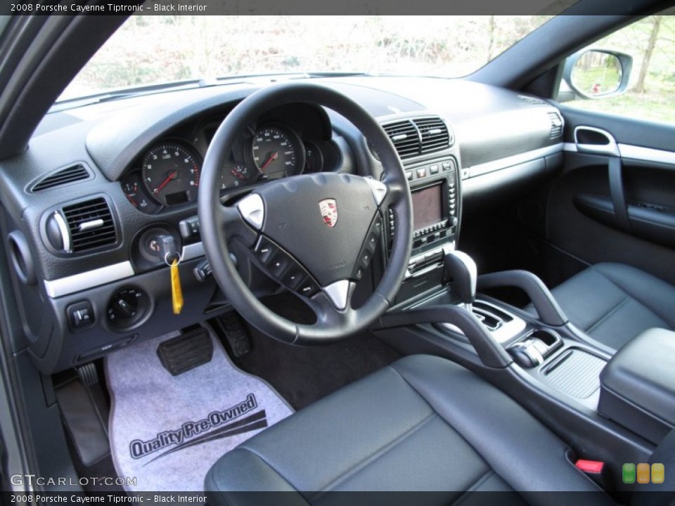 Black Interior Photo for the 2008 Porsche Cayenne Tiptronic #62610107