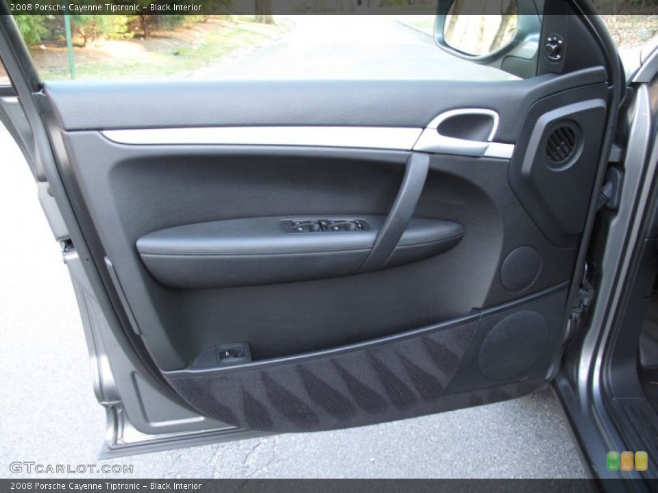 Black Interior Door Panel for the 2008 Porsche Cayenne Tiptronic #62610115