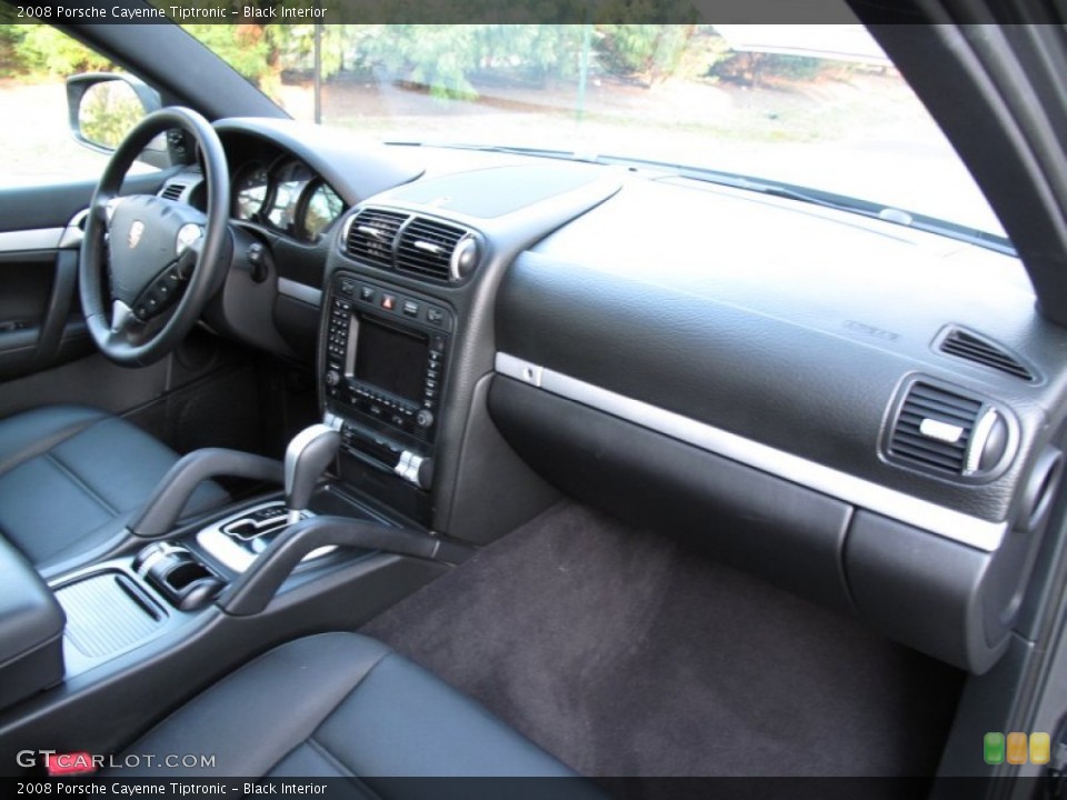 Black Interior Dashboard for the 2008 Porsche Cayenne Tiptronic #62610191