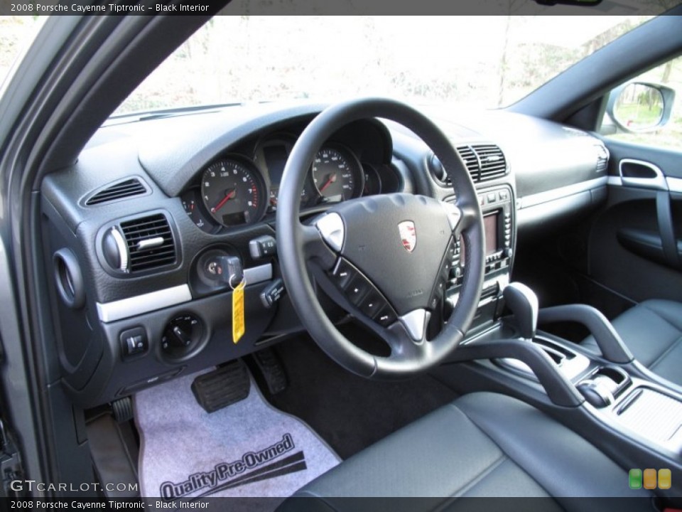 Black Interior Photo for the 2008 Porsche Cayenne Tiptronic #62610198