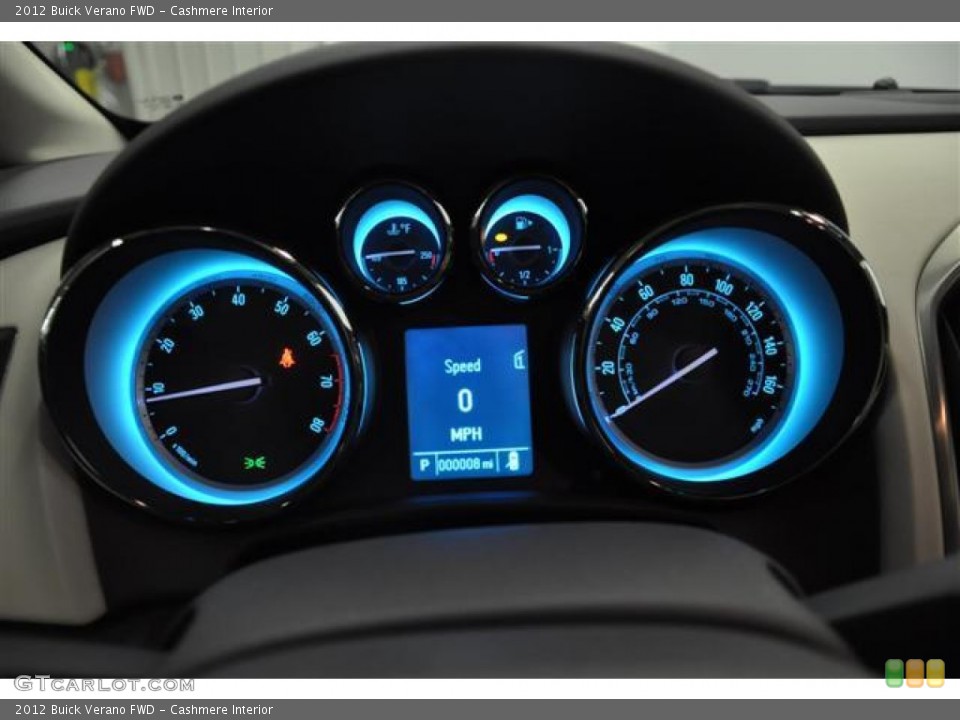 Cashmere Interior Gauges for the 2012 Buick Verano FWD #62610953