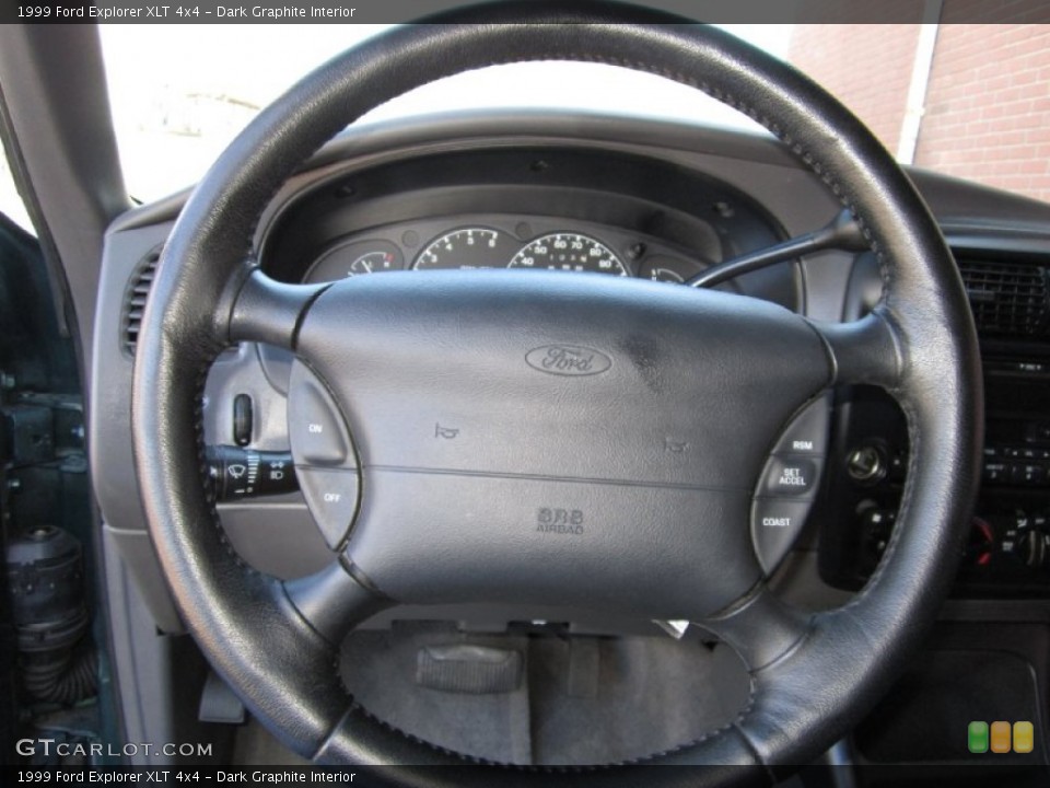 Dark Graphite Interior Steering Wheel for the 1999 Ford Explorer XLT 4x4 #62612201