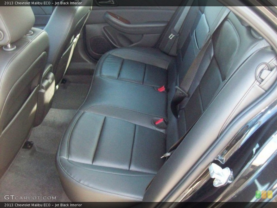 Jet Black Interior Rear Seat for the 2013 Chevrolet Malibu ECO #62615270