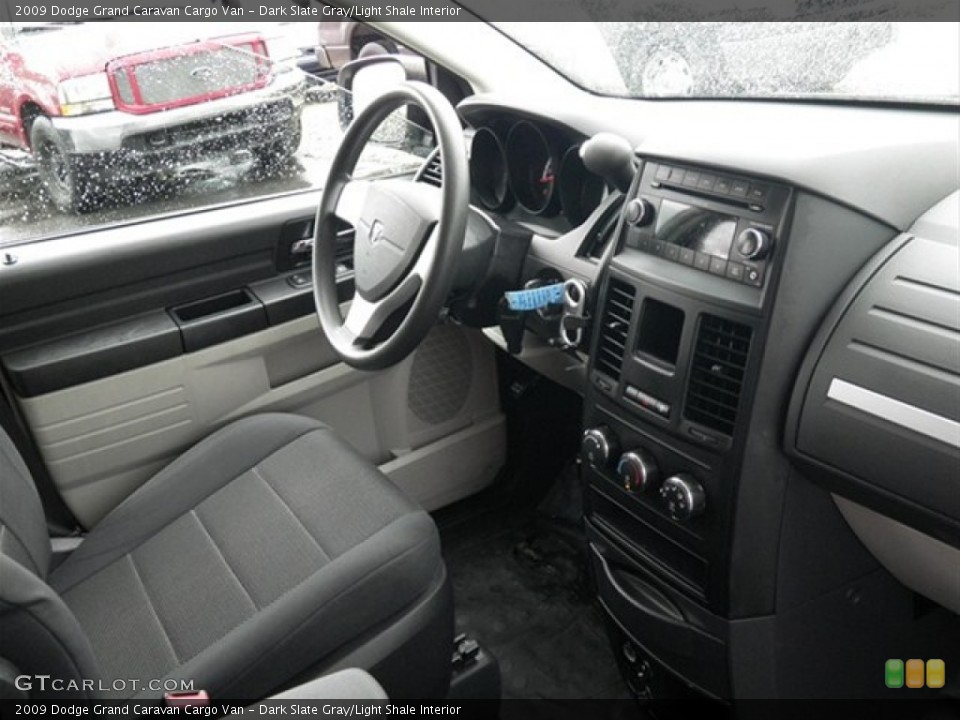 Dark Slate Gray/Light Shale Interior Photo for the 2009 Dodge Grand Caravan Cargo Van #62615303