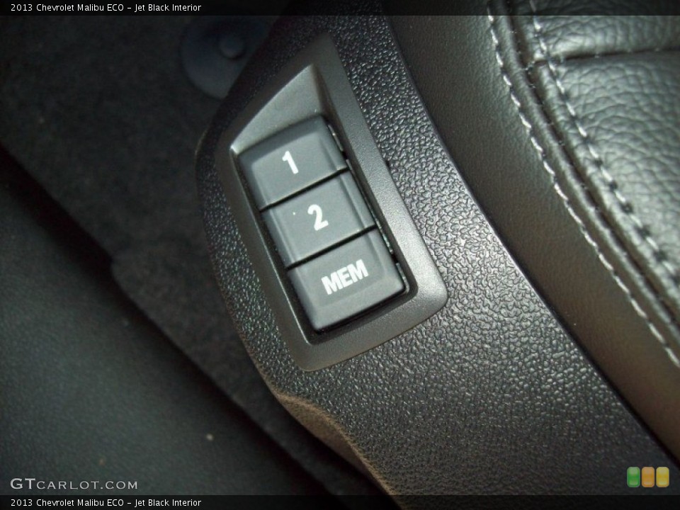 Jet Black Interior Controls for the 2013 Chevrolet Malibu ECO #62615381