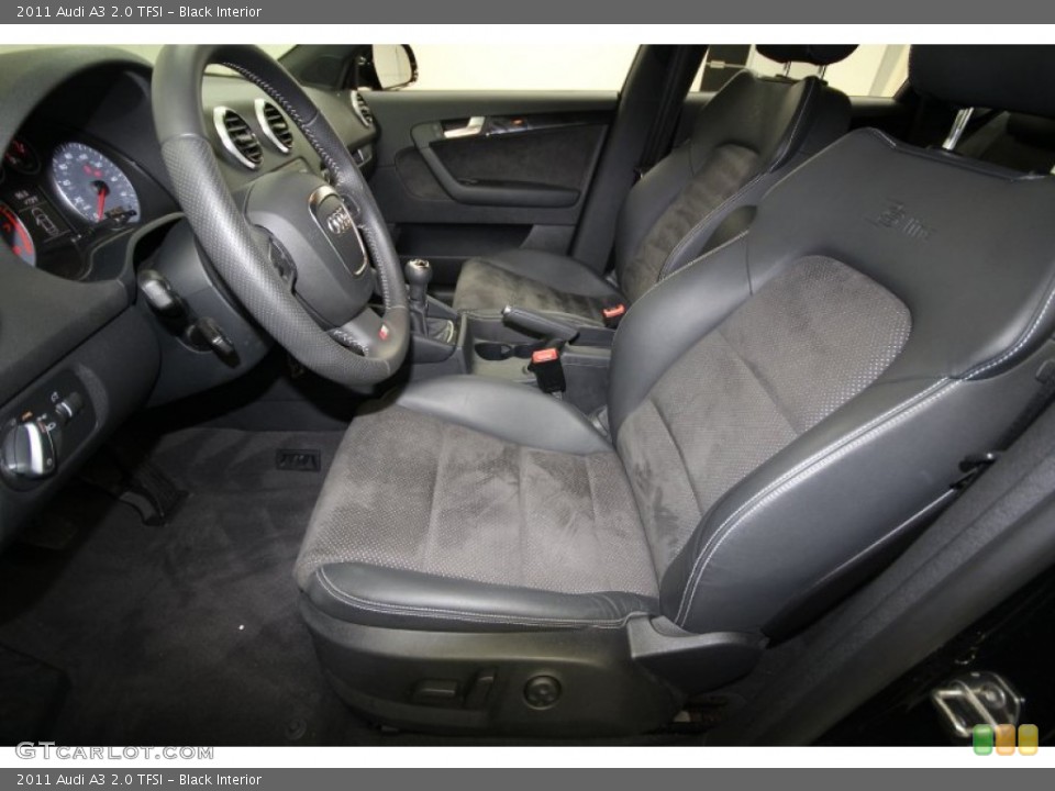 Black Interior Photo for the 2011 Audi A3 2.0 TFSI #62616039