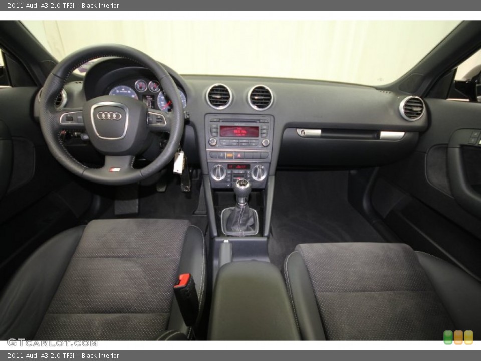 Black Interior Dashboard for the 2011 Audi A3 2.0 TFSI #62616048