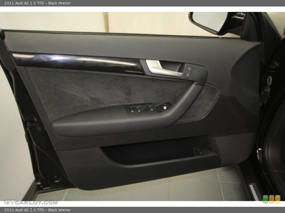 Black Interior Door Panel for the 2011 Audi A3 2.0 TFSI #62616124