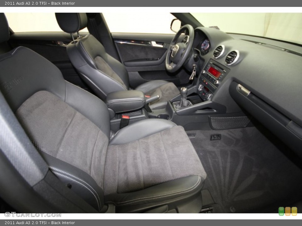 Black Interior Photo for the 2011 Audi A3 2.0 TFSI #62616271