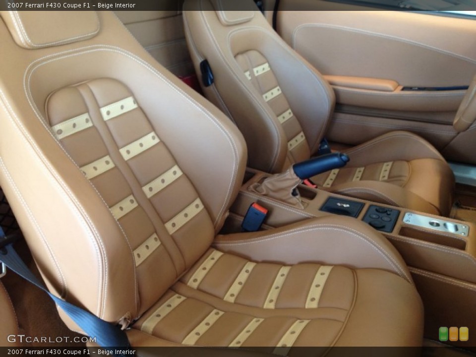 Beige Interior Photo for the 2007 Ferrari F430 Coupe F1 #62617214