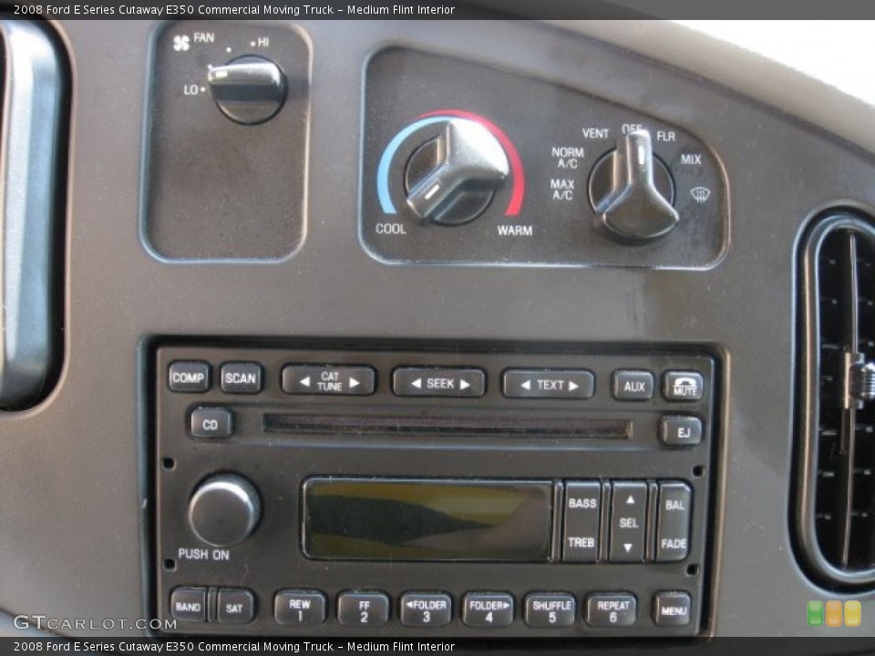 Medium Flint Interior Controls for the 2008 Ford E Series Cutaway E350 Commercial Moving Truck #62619488