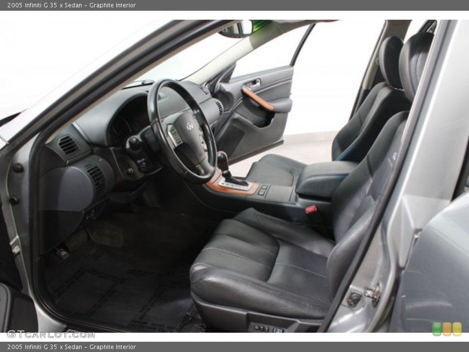 Graphite Interior Photo for the 2005 Infiniti G 35 x Sedan #62619627