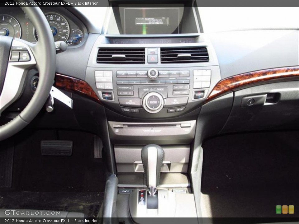 Black Interior Controls for the 2012 Honda Accord Crosstour EX-L #62623334