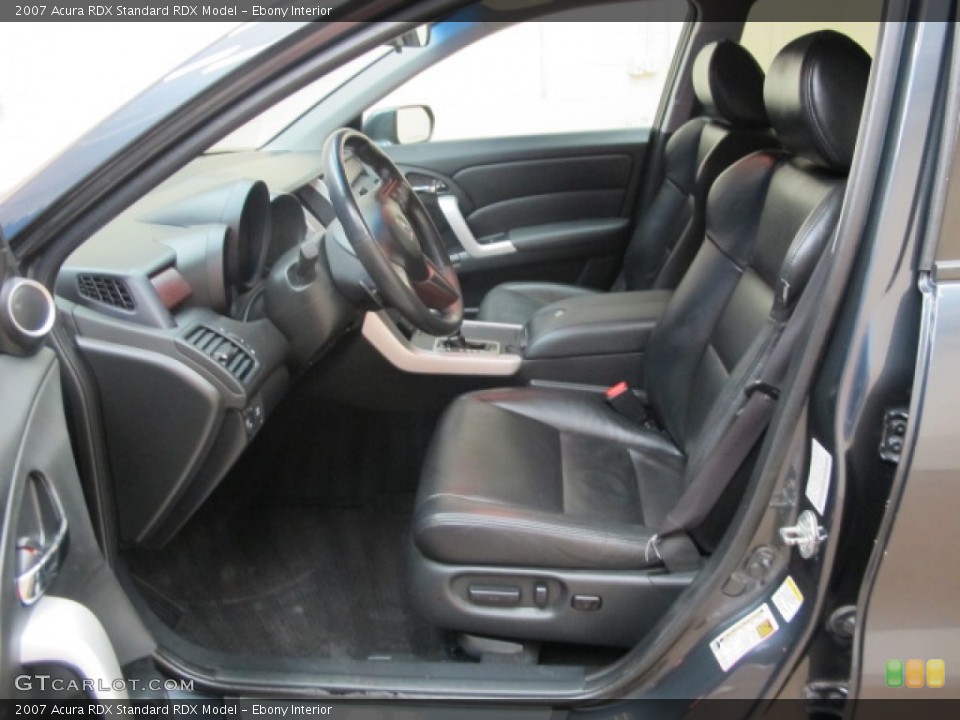Ebony Interior Photo for the 2007 Acura RDX  #62626064