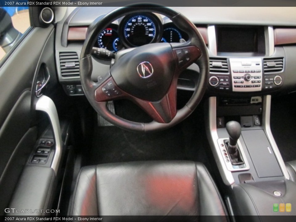 Ebony Interior Dashboard for the 2007 Acura RDX  #62626138