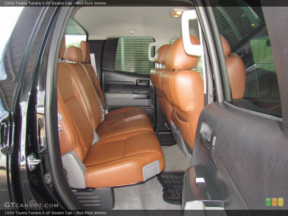 Red Rock Interior Photo for the 2009 Toyota Tundra X-SP Double Cab