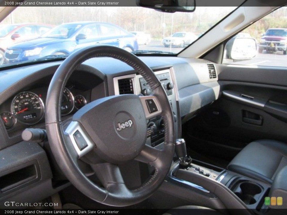 Dark Slate Gray Interior Photo for the 2008 Jeep Grand Cherokee Laredo 4x4 #62626664