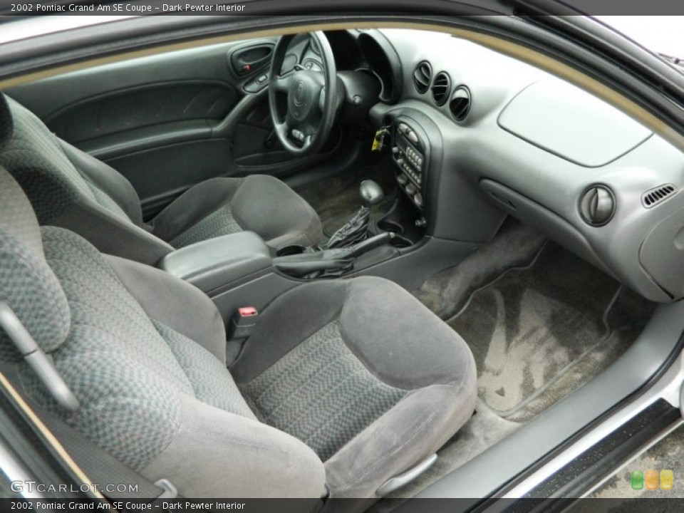 Dark Pewter Interior Photo for the 2002 Pontiac Grand Am SE Coupe #62628236