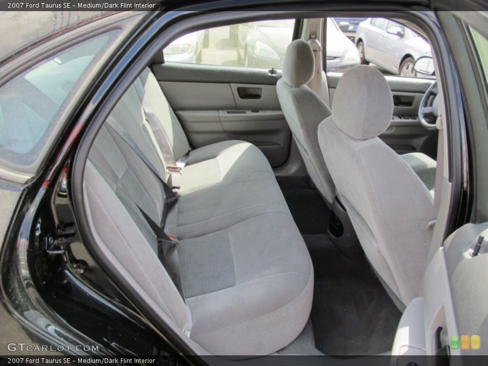 Medium/Dark Flint Interior Rear Seat for the 2007 Ford Taurus SE #62628554