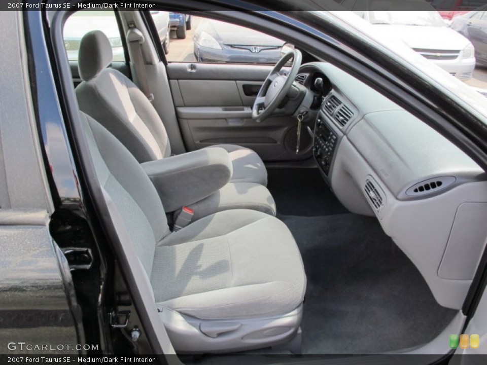 Medium/Dark Flint Interior Front Seat for the 2007 Ford Taurus SE #62628563