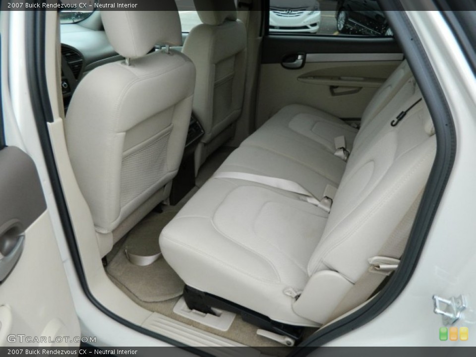 Neutral Interior Rear Seat for the 2007 Buick Rendezvous CX #62628578