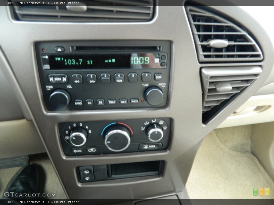 Neutral Interior Controls for the 2007 Buick Rendezvous CX #62628623