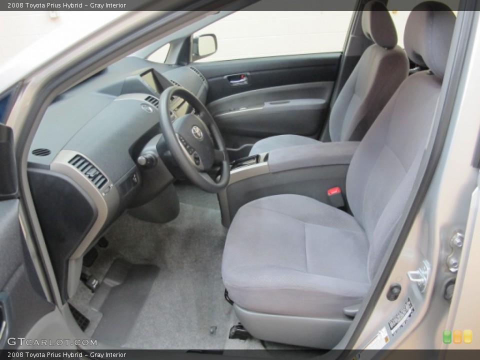 Gray Interior Photo for the 2008 Toyota Prius Hybrid #62629544