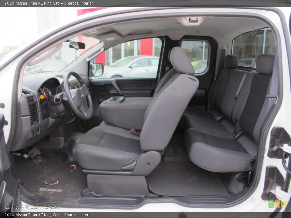 Charcoal Interior Photo for the 2010 Nissan Titan XE King Cab #62632590